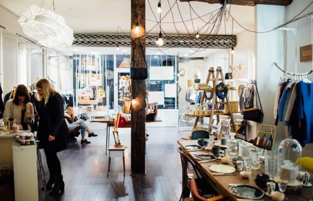 L&rsquo;Apéro Shopping Rennais dans une boutique du centre ville.